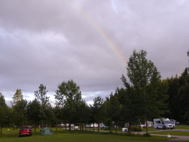 En el cámping de Invernahavon